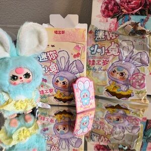 Baby Three Miniature Bunnies